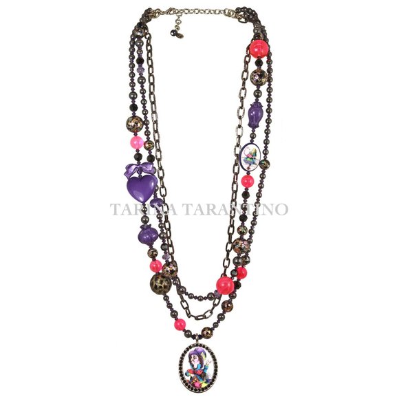 ACID ALICE MAD HATTER COUTURE NECKLACE - Picture 2 of 2